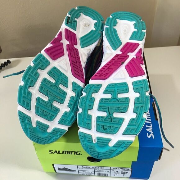 9 SALMING blue sneakers SALMING Miles Shoe eUc - Picture 7 of 8